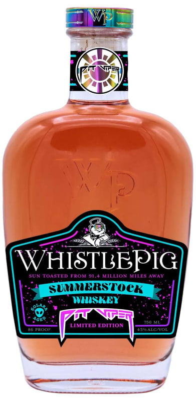 WhistlePig Pit Viper Summer Stock Whiskey Front Bottle Shot
