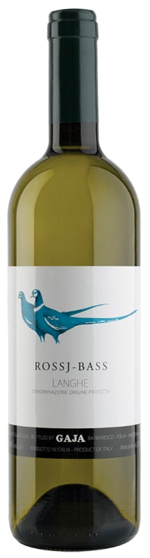 Gaja Rossj-Bass Chardonnay 2023 Front Bottle Shot