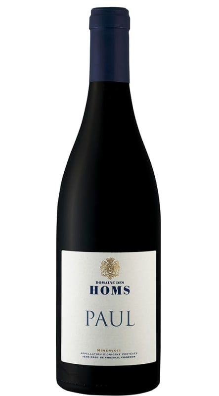Domaine des Homs Minervois Paul 2020 Front Bottle Shot
