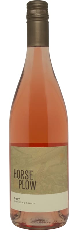 Horse & Plow Winery Rose 2020 Front Bottle Shot