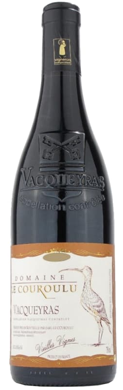 Domaine le Couroulu Vacqueyras Vieilles Vignes 2013 Front Bottle Shot