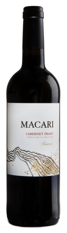 Macari Reserve Cabernet Franc 2014 Front Bottle Shot
