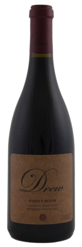 Drew Valenti Vineyard Pinot Noir 2019 Front Bottle Shot