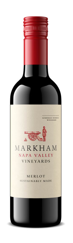 Markham Merlot (375ML half-bottle) 2018 Front Bottle Shot