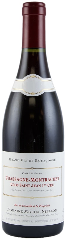 Domaine Michel Niellon Chassagne-Montrachet Clos St. Jean Premier Cru 2017 Front Bottle Shot