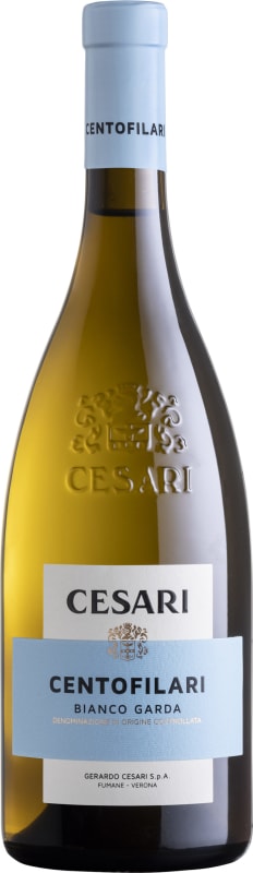 Cesari Centofilari Garda Bianco 2024 Front Bottle Shot