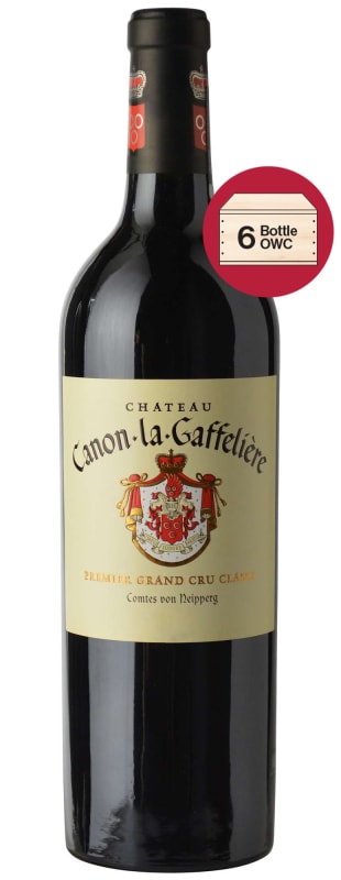 Chateau Canon La Gaffeliere (6 Bottles in OWC) 2022 Front Bottle Shot