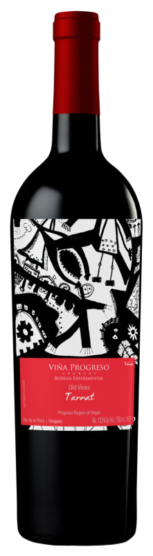 Vina Progreso Old Vines Tannat 2018 Front Bottle Shot