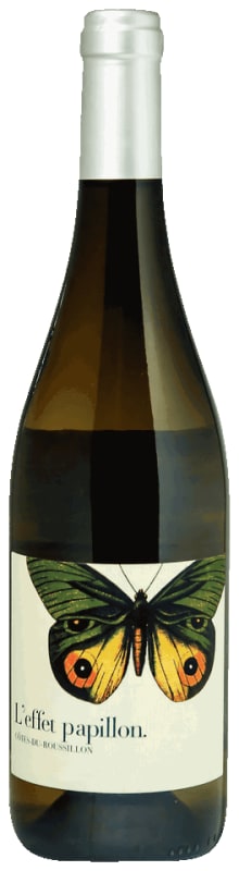 Le Roc des Anges L'Effet Papillon Blanc 2023 Front Bottle Shot