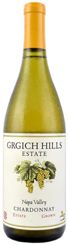 Grgich Hills Estate Chardonnay 2015 Front Bottle Shot