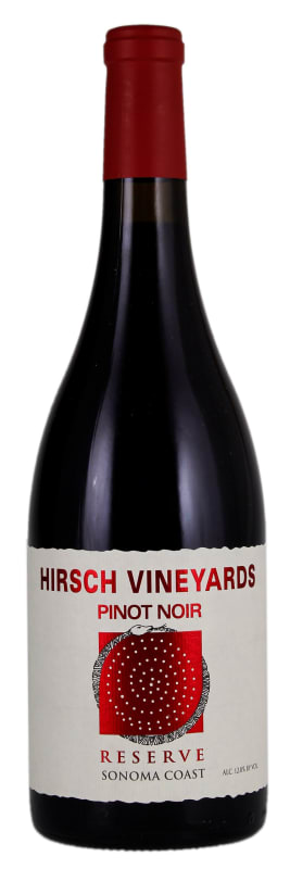Hirsch Sonoma Coast Reserve Pinot Noir 2018 Front Bottle Shot