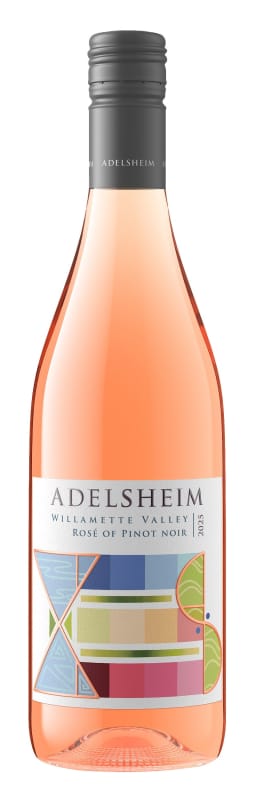 Adelsheim Rose 2025 Front Bottle Shot