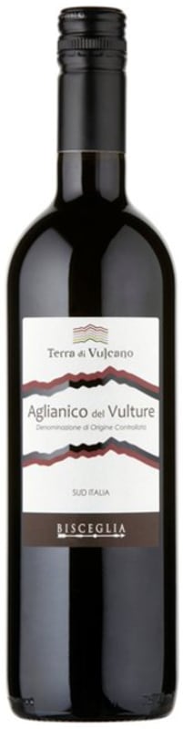 Azienda Bisceglia Terra di Vulcano Aglianico del Vulture 2015 Front Bottle Shot