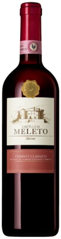 Castello di Meleto Chianti Classico 2012 Front Bottle Shot