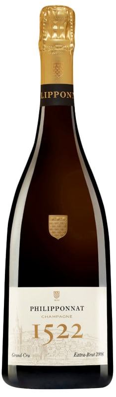 Philipponnat Extra Brut Cuvee 1522 2008 Front Bottle Shot