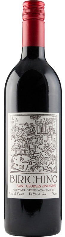 Birichino Saint Georges Old Vines Zinfandel 2019 Front Bottle Shot