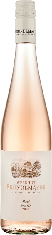 Brundlmayer Zweigelt Rose 2022 Front Bottle Shot