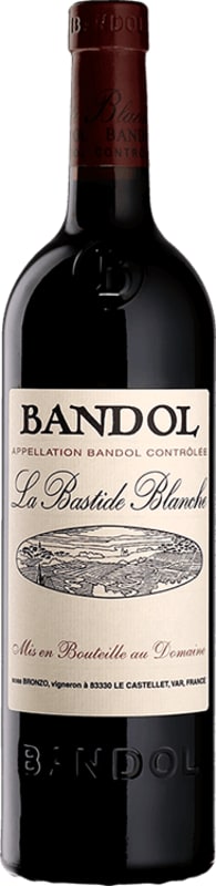 La Bastide Blanche Bandol Rouge 2021 Front Bottle Shot