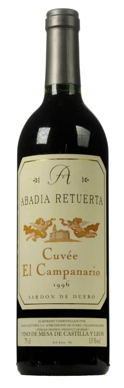 Abadia Retuerta Cuvee El Campanario 1996 Front Bottle Shot