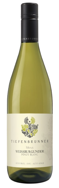 Tiefenbrunner Merus Pinot Bianco 2021 Front Bottle Shot