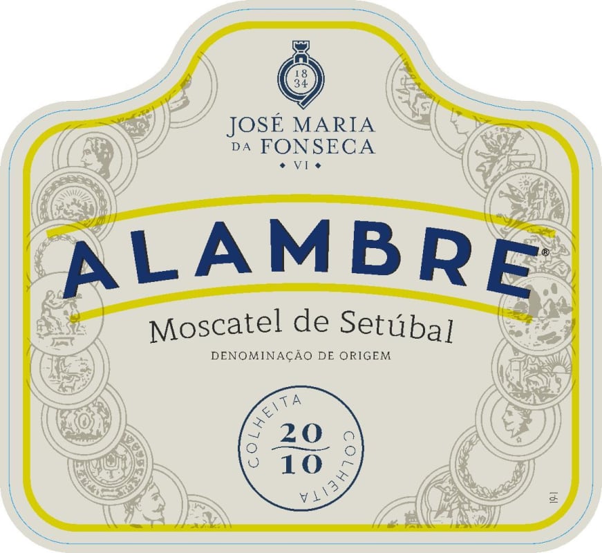 Jose Maria Da Fonseca Alambre Moscatel de Setubal 2010 Front Label