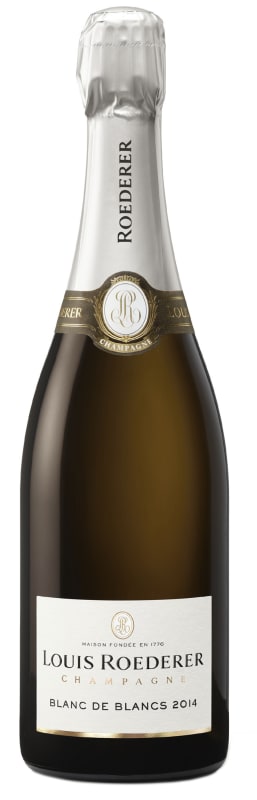 Louis Roederer Blanc de Blancs with Gift Box 2014 Front Bottle Shot
