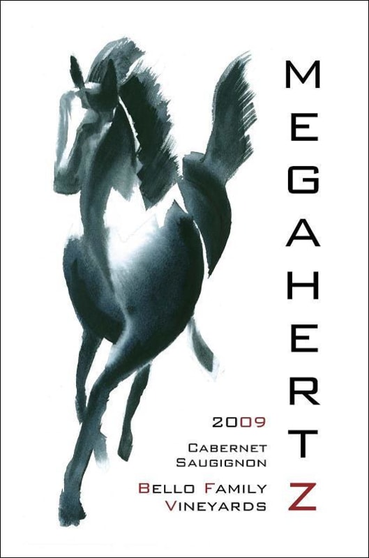 Bello Family Vineyards Megahertz Cabernet Sauvignon 2009 Front Label