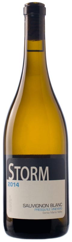 Storm Wines Presqu'ile Vineyard Sauvignon Blanc 2014 Front Bottle Shot