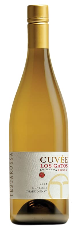 Testarossa Cuvee Los Gatos Chardonnay 2021 Front Bottle Shot