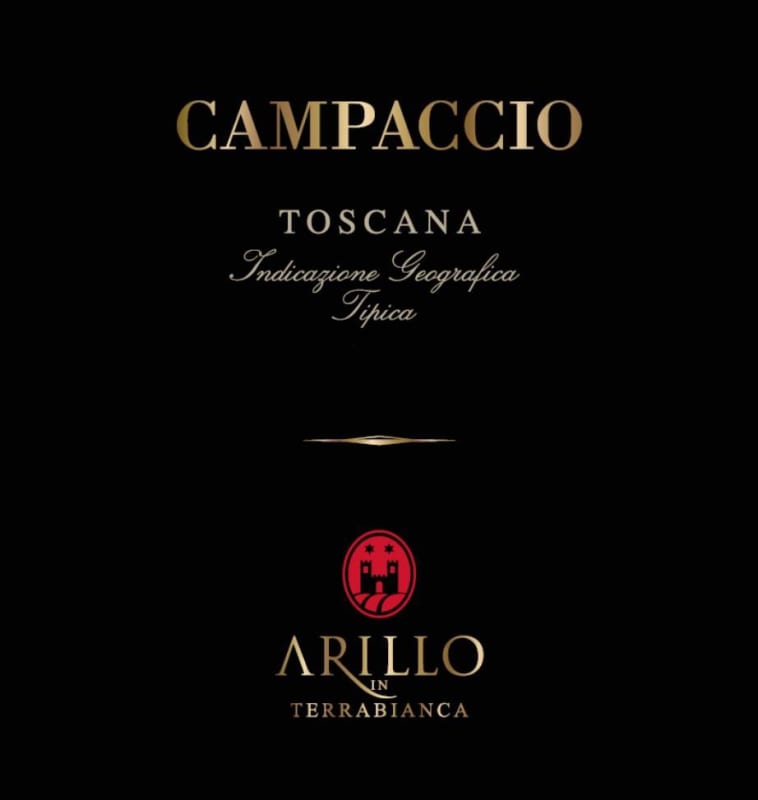 Arillo in Terrabianca Campaccio (375ML half-bottle) 2020 Front Label