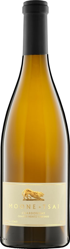 Moone-Tsai Sonoma Coast Charles Heintz Vineyard Chardonnay 2014 Front Bottle Shot