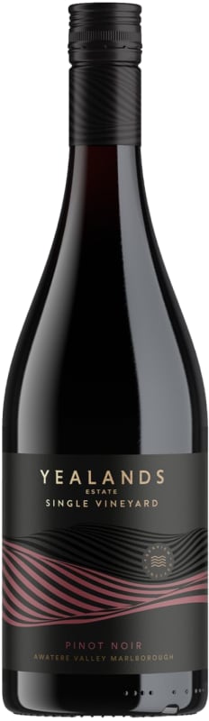 Yealands Estate Single Vineyard Pinot Noir 2021 Front Bottle Shot