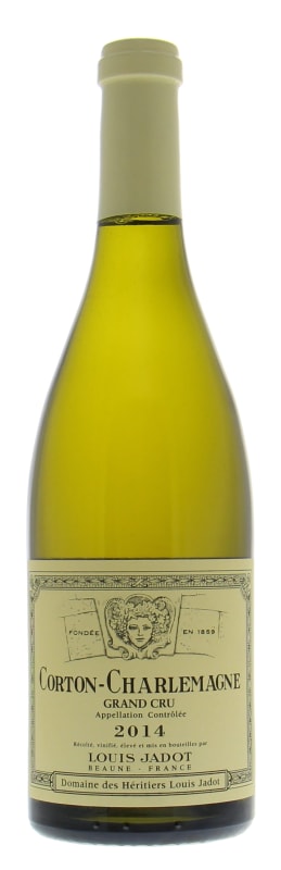 Louis Jadot Corton-Charlemagne Grand Cru 2014 Front Bottle Shot