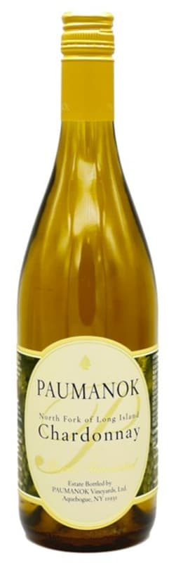 Paumanok Barrel Fermented Chardonnay 2021 Front Bottle Shot