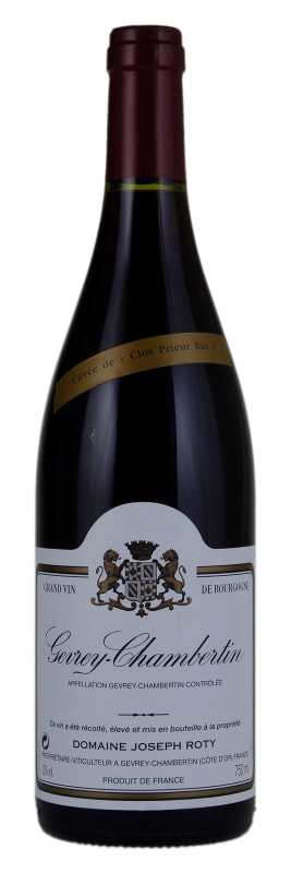 Domaine Joseph Roty Gevrey-Chambertin Clos Prieur Bas (375ML half-bottle) 2016 Front Bottle Shot