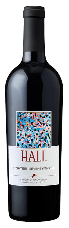 Hall Eighteen Seventy-Three Cabernet Sauvignon 2017 Front Bottle Shot