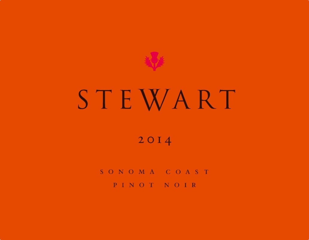 Stewart Sonoma Coast Pinot Noir 2014 Front Label
