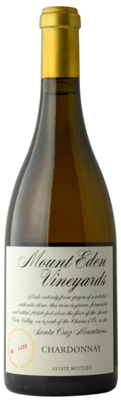 Mount Eden Vineyards Estate Chardonnay 2020 Front Bottle Shot