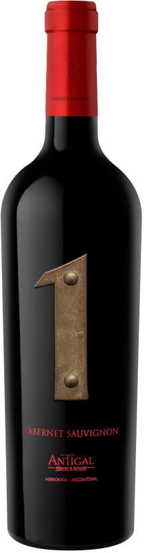 Antigal Uno Cabernet Sauvignon 2015 Front Bottle Shot