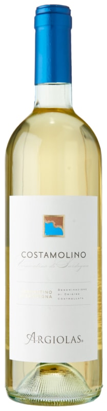 Argiolas Costamolino Vermentino 2018 Front Bottle Shot