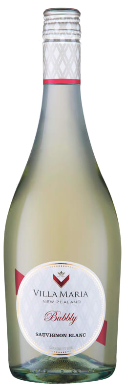 Villa Maria Bubbly Sauvignon Blanc 2016 Front Bottle Shot