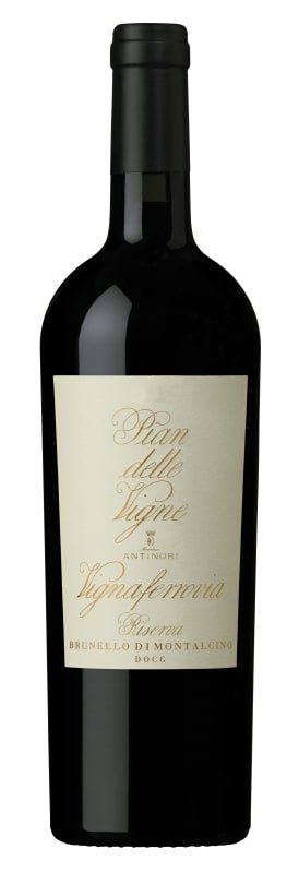 Marchesi Antinori Pian delle Vigne Vignaferrovia Brunello di Montalcino Riserva 2012 Front Bottle Shot