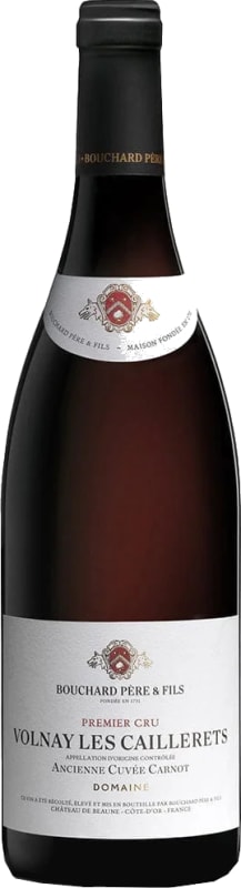 Bouchard Pere & Fils Volnay Caillerets Ancienne Cuvee Carnot Premier Cru 2021 Front Bottle Shot