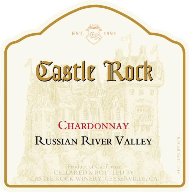 Castle Rock Chardonnay 2010 Front Label