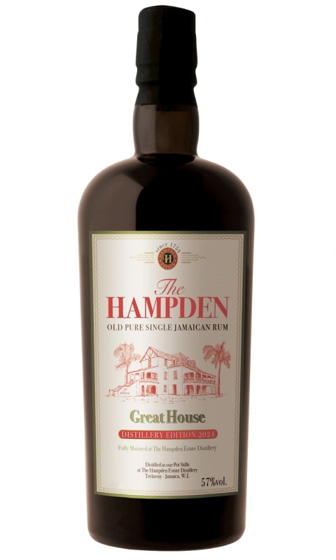 Hampden Estate Great House Rum (2024 Edition) Front Bottle Shot