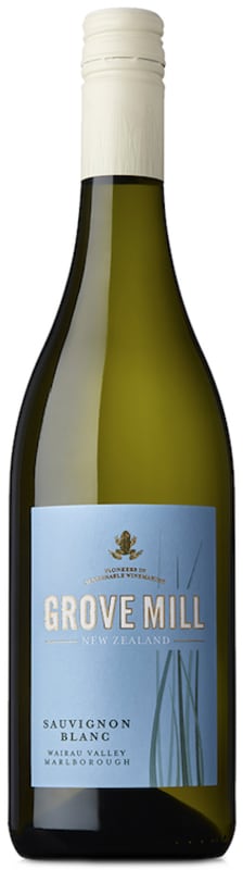 Grove Mill Sauvignon Blanc 2017 Front Bottle Shot