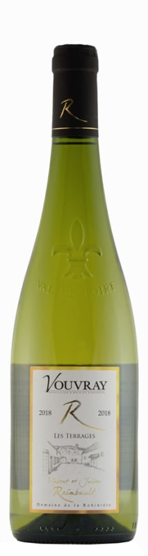 Vincent Raimbault Vouvray Demi-Sec Les Terrages 2018 Front Bottle Shot