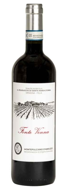 Il Feuduccio Montepulciano d'Abruzzo Fonte Venna 2021 Front Bottle Shot