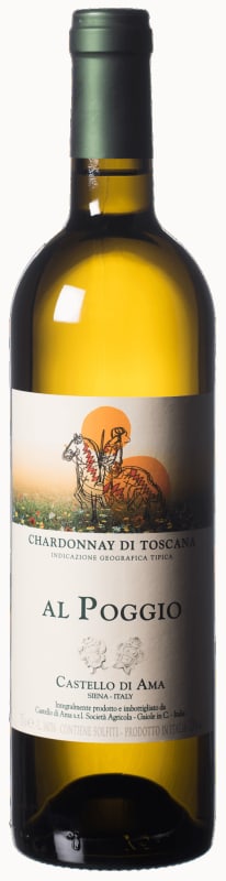 Castello di Ama Al Poggio Chardonnay 2016 Front Bottle Shot