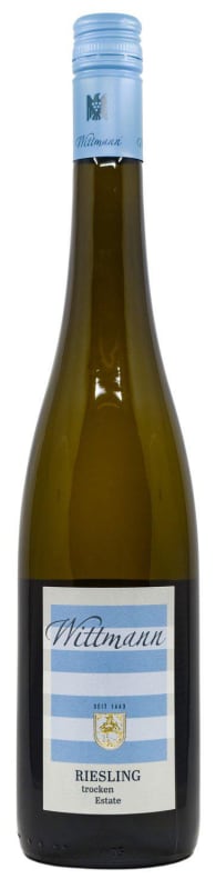 Wittmann Rheinhessen Estate Riesling Trocken 2022 Front Bottle Shot